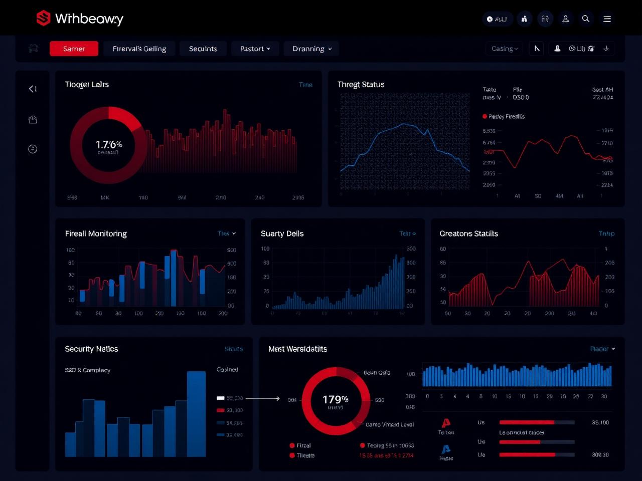 Security monitoring dashboard